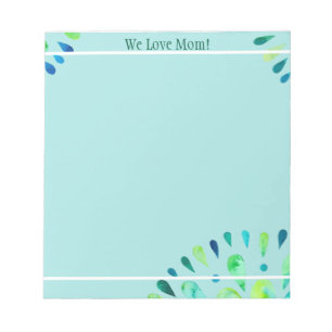 We Love Mum  Notepad