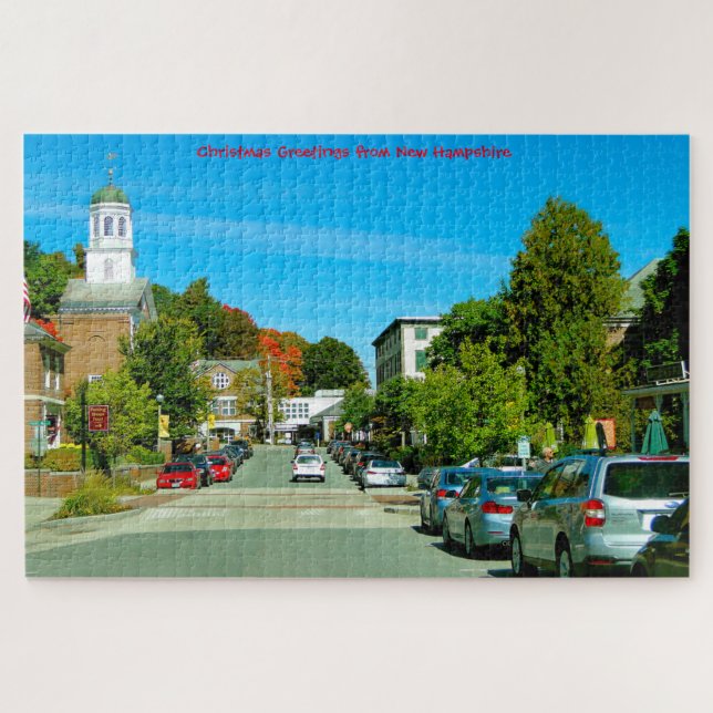 We love New Hampshire Jigsaw Puzzle (Horizontal)
