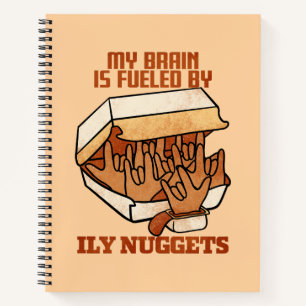 We Love Nuggets - Nugget Love - ASL ILY Obsession Notebook