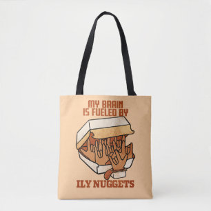We Love Nuggets - Nugget Love - ASL ILY Obsession Tote Bag