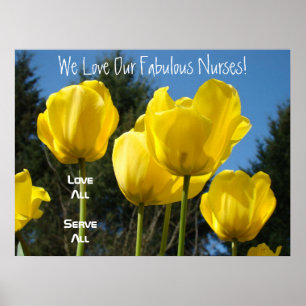 We Love Our Fabulous Nurses art prints Love All