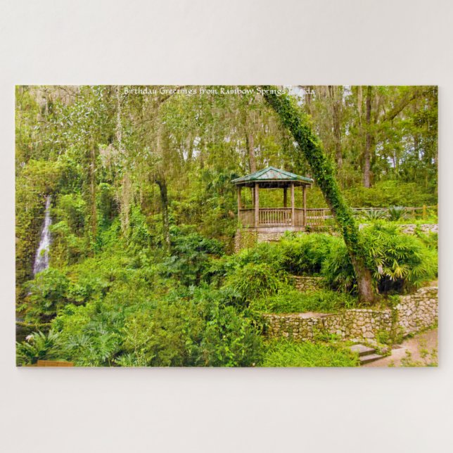 We Love Rainbow Springs in Florida Jigsaw Puzzle (Horizontal)