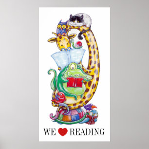 We Love Reading ! Poster