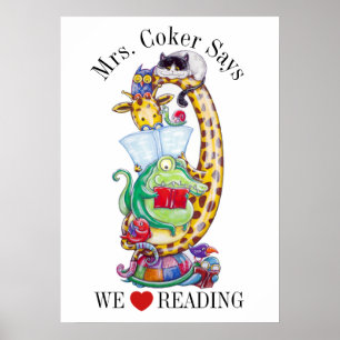 We Love Reading ! Poster