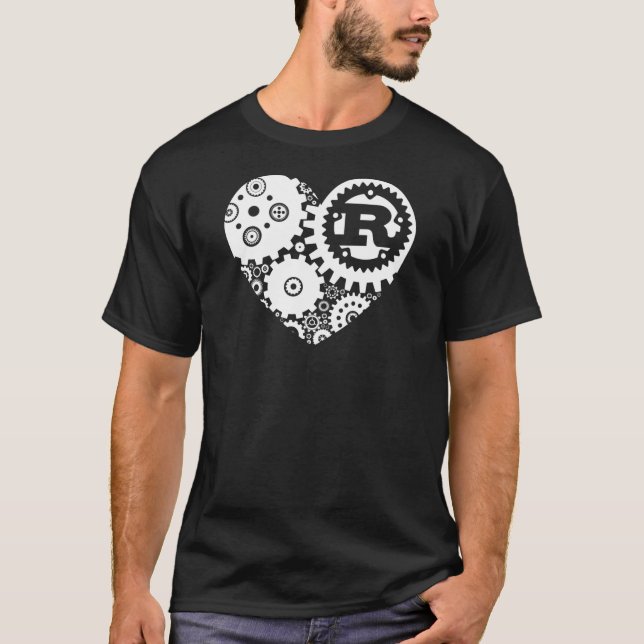 We Love Rust - Rust Heart - Rust Inside T-Shirt (Front)
