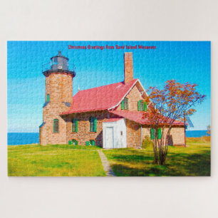 We love Sand Island Wisconsin. Jigsaw Puzzle