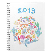 We love sea! A design notebook for 2019