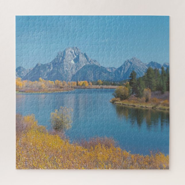 We Love  Snake River Wyoming. Jigsaw Puzzle (Vertical)