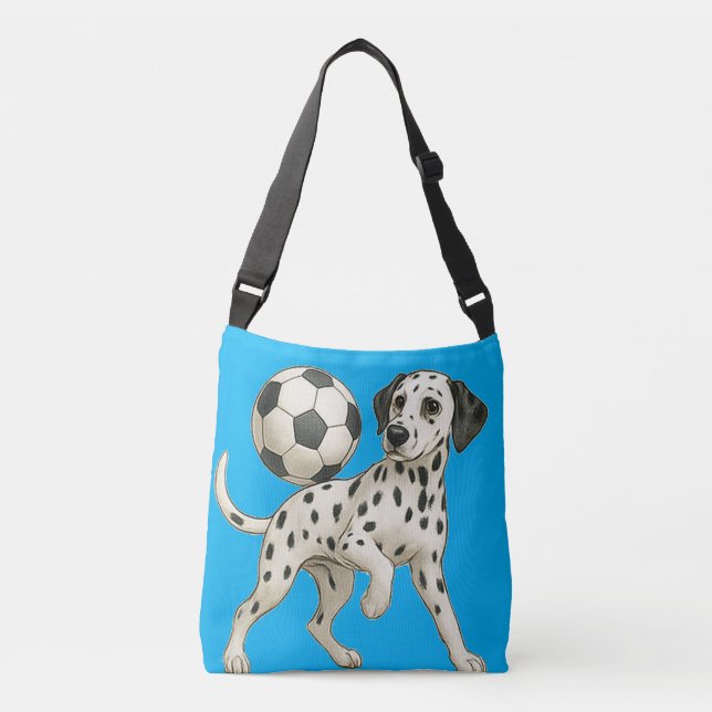 we love sports tote bag, football, soccer themed  (Front)