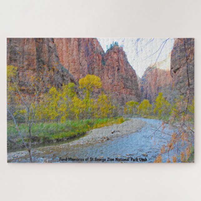 We Love St. George Zion National Park Utah Jigsaw  Jigsaw Puzzle (Horizontal)