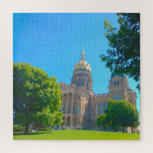 We love State Capitol Des Moines Iowa. Jigsaw Puzzle