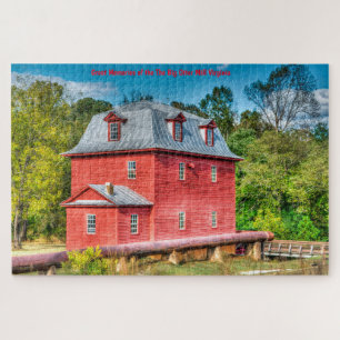 We love The Big Otter Mill Virginia Jigsaw Puzzle
