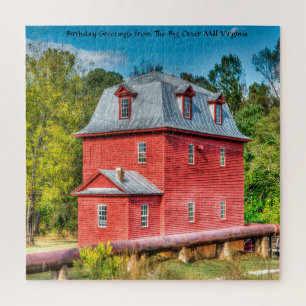 We love The Big Otter Mill Virginia Jigsaw Puzzle