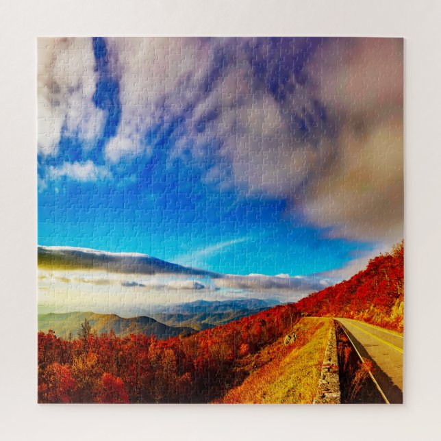 We love The Blue Ridge Mountains Virginia Jigsaw Puzzle (Vertical)