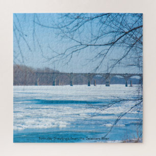 We Love the Delaware River Jigsaw Puzzle