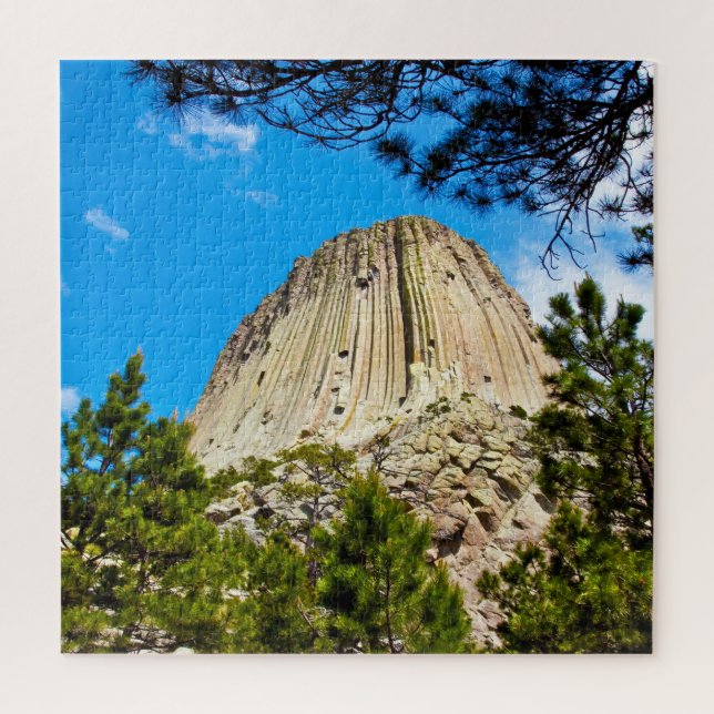 We Love  The Devil's Tower Wyoming. Jigsaw Puzzle (Vertical)