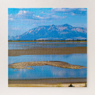 We Love The Great Salt Lake Utah Jigsaw Puzzle