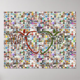 We Love TpT: Seller Collage Poster