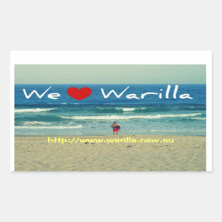 We Love Warilla Sticker