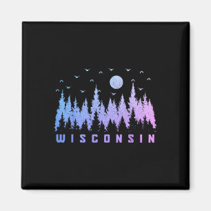 We Love Wisconsin - The Badger State Uni-adults Bl Magnet