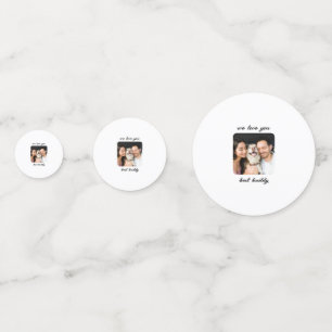 We love you best: A Heartfelt Tribute Confetti