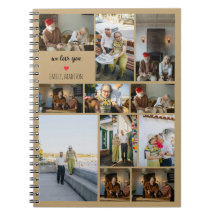 We Love You Custom Family Photo Collage 