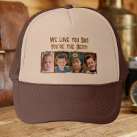 We love you dad 4 photos beige brown