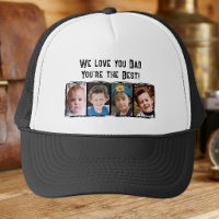 We love you dad 4 photos white black