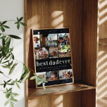 We Love You Dad | 8 Photo Poster<br><div class="desc">Modern 8 photo collage poster for dad. Night sky background with cute little stars and "We love you more than all the stars in the sky" quote. Add your choice of personalisation. Doesn’t your one-of-a-kind father deserve a one-of-a-kind Father’s Day for all that he has done for you? This year,...</div>