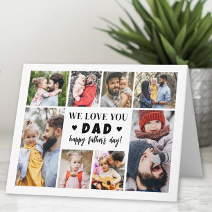 We Love You Dad Father's Day Card