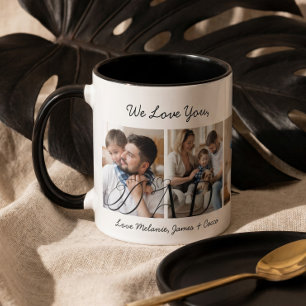 We Love You Dad Personalised Father’s Day Photo Mug