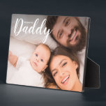 We Love You Daddy Custom Photo Gift for Dad Plaque<br><div class="desc">Show your love and appreciation for Dad with the "We Love You Daddy" Custom Photo Gift for Dad Tabletop Easel Plaque. This heartfelt and personalised plaque is a beautiful way to express your gratitude and affection, making it the perfect gift for Father's Day, his birthday, or any day you want...</div>