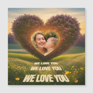 We love You - Fotoherz für Mütter