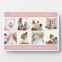 We Love You Gamma Plaque