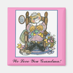 We Love You Grandma! Magnet