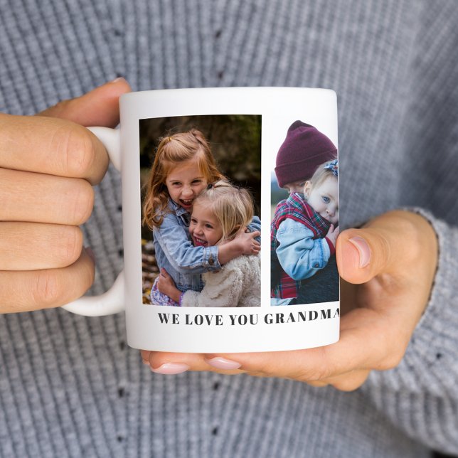 We Love You Grandma Personalised Custom Mug (Creator Uploaded)