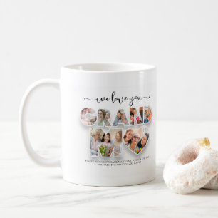 We Love You Grandma Photo Mug