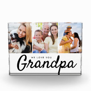 We love you Grandpa Grandchildren family photos