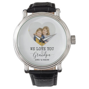 We Love You Grandpa Personalized eWatch Watch
