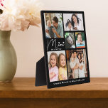 We Love You Mimi Grandkids Names 6 Photo Collage  Plaque<br><div class="desc">Customised Mimi picture frame plaque with grandkids names and  grandchildren photos .Makes a special, memorable and unique keepsake gift for holidays, birthday, grandparents day, mothers day and Christmas.</div>