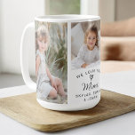 We Love You Mimi Grandkids Photo Collage Coffee Mug<br><div class="desc">A thoughtful keepsake photo gift for Mimi, Grandma, Gigi, Nana, or other name with a 3 photo collage of her precious grandchildren. Personalise with your selected photos and customise the text template with names. This coffee or tea mug is a wonderful choice for Mother's Day, Birthday, Christmas, Grandparents Day and...</div>