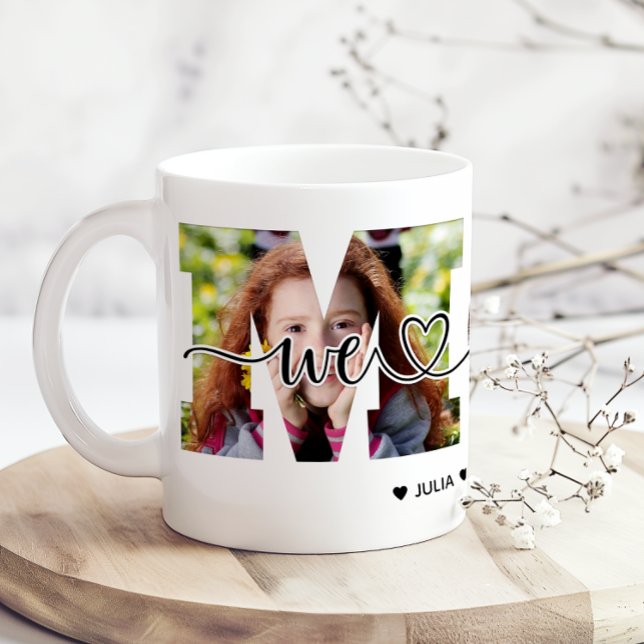 We Love You Mom Add Photo And Name Coffee Mug (Creator Uploaded)