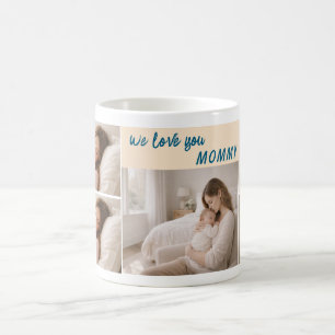 We Love You Mom Personalized Photo Mother’s Day Coffee Mug