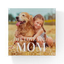 We Love You Mum Child Photo
