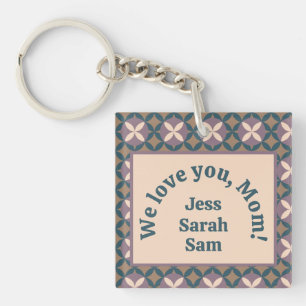 We love you, Mum! Key Ring