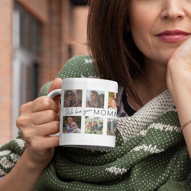 We Love You Mummy | Customised Photo Collage Coffee Mug (Creator Uploaded)