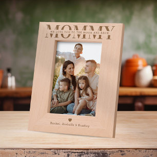 We Love You Mummy Etched Frames