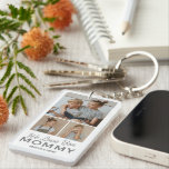We Love You Mummy Photo Key Ring<br><div class="desc">There's something extra special about a gift that speaks directly to the heart. Our Cute Mum Keychain does just that with space for three photos, loving words, and names of the kids. It's not just a keychain, it's a keepsake. Perfect for birthdays, Christmas, or even Mother's Day. Honour the mum...</div>