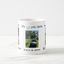 We Love You Nana Personal Photo Mug