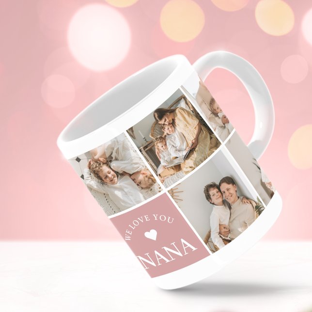 We Love You Nana Personalised Photo Coffee Mug (Creator Uploaded)